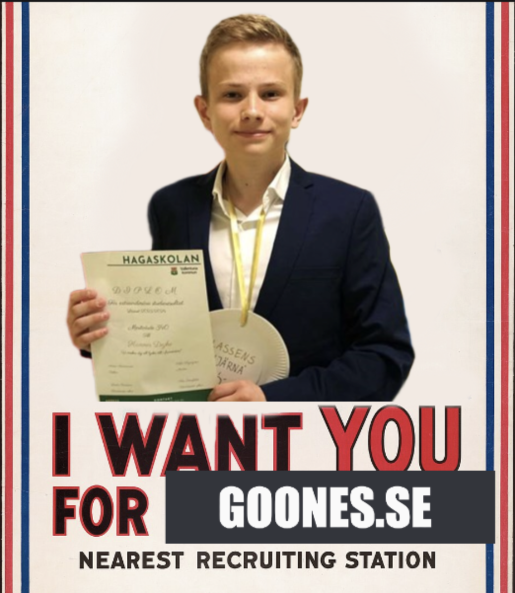 Goones rekryteringspropaganda